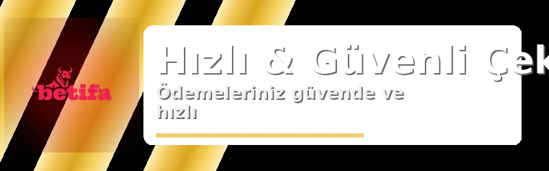 Hızlı & güvenli çekim