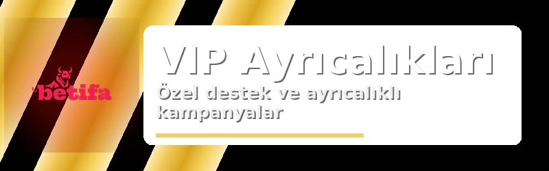 VIP ayrıcalıkları